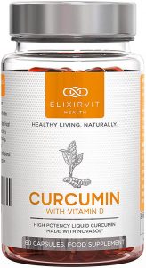 Elixirvit Curcumina líquida con vitamina D